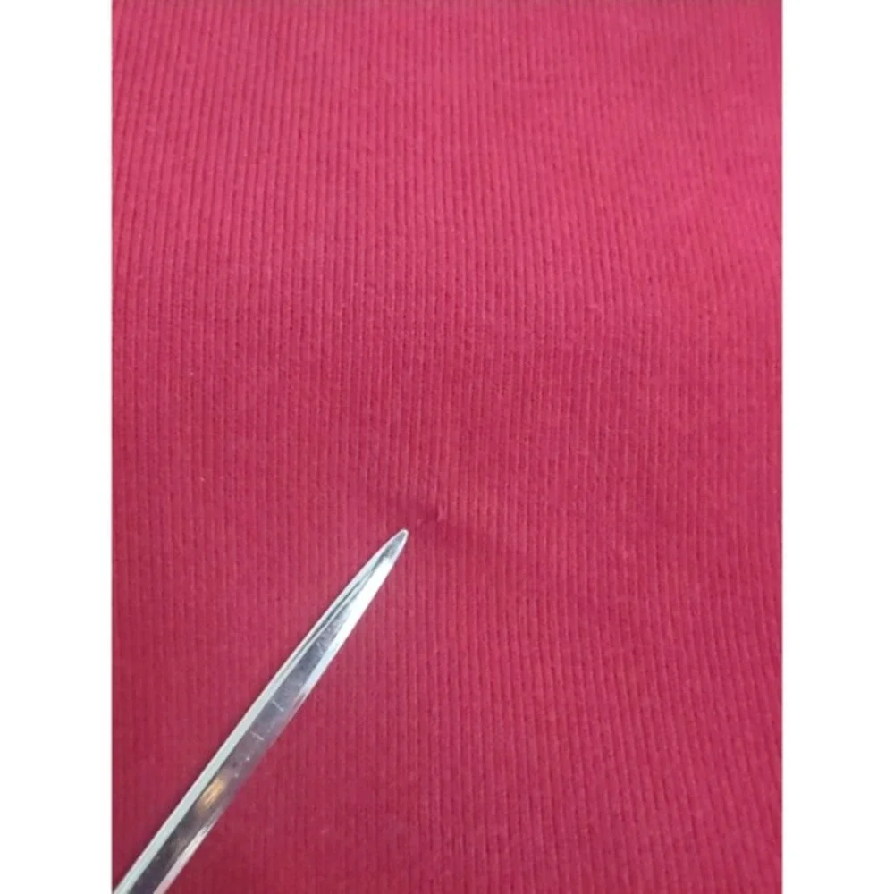 Polo Ralph Lauren French Ribbed 1/4‎ Zip Pullover Red Sweater Sz L Preppy Money